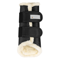 Stinchiere da dressage Waldhausen Comfort Nero / naturale