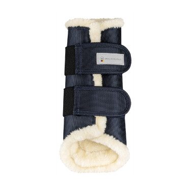 Stinchiere da dressage Waldhausen Comfort Blu notte / natura