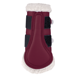 Stinchiere da dressage Waldhausen Comfort Light Rosso vellutato