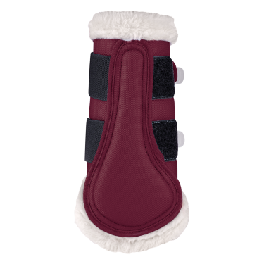 Stinchiere da dressage Waldhausen Comfort Light Rosso vellutato