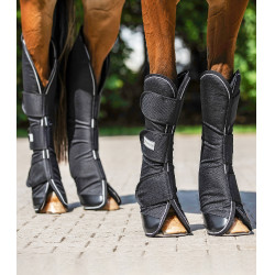 Gambali da trasporto Waldhausen Comfort in set da 4 Nero