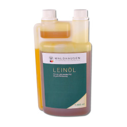 Olio di lino per cavalli Waldhausen 1L – Equitazione