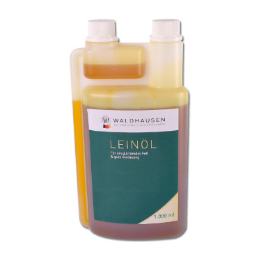 Olio di lino per cavalli Waldhausen 1L – Equitazione