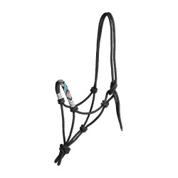 Capezzina Waldhausen con nodi Pearls Nero