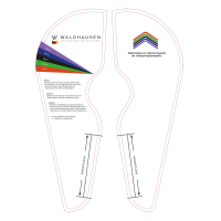 Misuratore dell'arcata sella Waldhausen Bianco