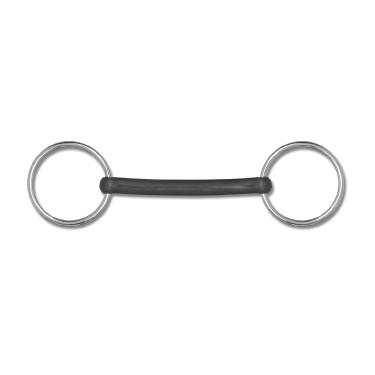 Morso a cannone Waldhausen in gomma morbida Morso a cannone Waldhausen in gomma morbida