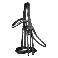 Briglia Supersoft Waldhausen X-Line Nero Briglia Supersoft Waldhausen X-Line Nero