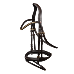 Briglia Clincher Waldhausen X-Line Marrone