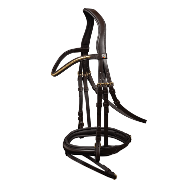 Briglia Clincher Waldhausen X-Line Marrone