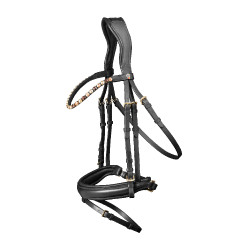 Briglia Goldheart Waldhausen X-Line Nero