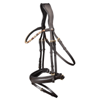 Briglia Goldheart Waldhausen X-Line Marrone