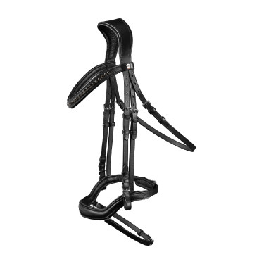 Briglia New Shape II Waldhausen X-Line Nero