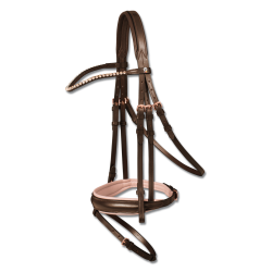 Briglia Rosé Waldhausen X-Line Marrone