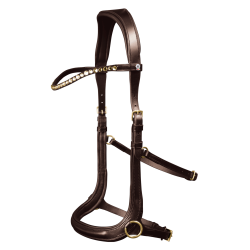 Briglia senza morso Sensation Waldhausen X-Line Marrone