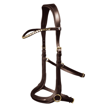 Briglia senza morso Sensation Waldhausen X-Line Marrone