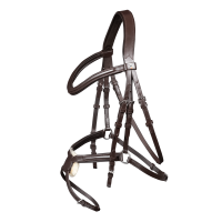 Briglia standard Cancún Waldhausen X-Line Marrone