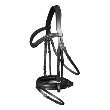 Briglia standard Stoccolma Waldhausen X-Line Nero