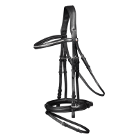Briglia Supersoft Glam Waldhausen X-Line Nero