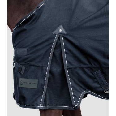 Coperta da esterno Waldhausen Scandic Multi-Layer 150 g / 50 g Blu notte
