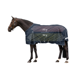 Coperta da esterno Waldhausen Scandic Multi-Layer 250 g / 100 g Blu notte