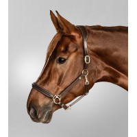 Capestro in cuoio Waldhausen Classy X-Line Nero / argento