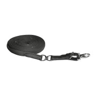 Longhina da voltare con fibbia Waldhausen con fermaglio e occhiello girevole Nero