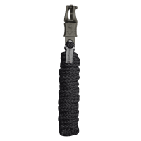 Lunga di attacco Waldhausen Gloomy con moschettone antipanico Nero