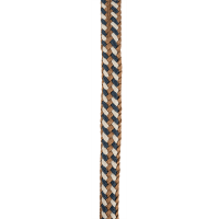 Lunga di attacco Waldhausen Plus con moschettone standard, finiture scure Blu / beige / cappuccino Lunga di attacco Waldhausen Plus con moschettone standard, finiture scure Blu / beige / cappuccino