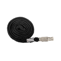 Lunga da cavezza Waldhausen Plus con moschettone anti-panico Nero Lunga da cavezza Waldhausen Plus con moschettone anti-panico Nero