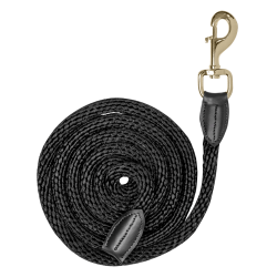 Lunga da presentazione Waldhausen Exclusive con moschettone Nero