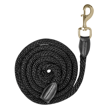 Lunga da presentazione Waldhausen Exclusive con moschettone Nero