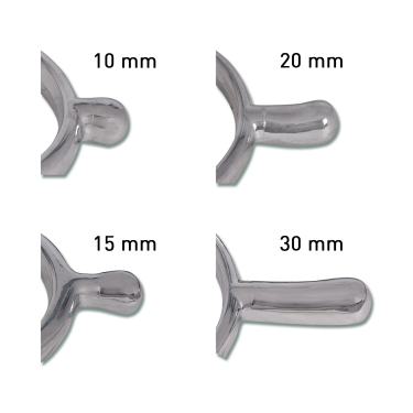 Set di speroni Waldhausen Crystal donna Bianco