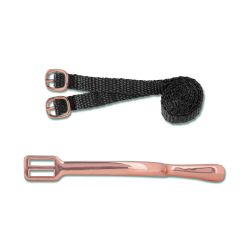 Set di speroni da donna Waldhausen Oro rosa Nero