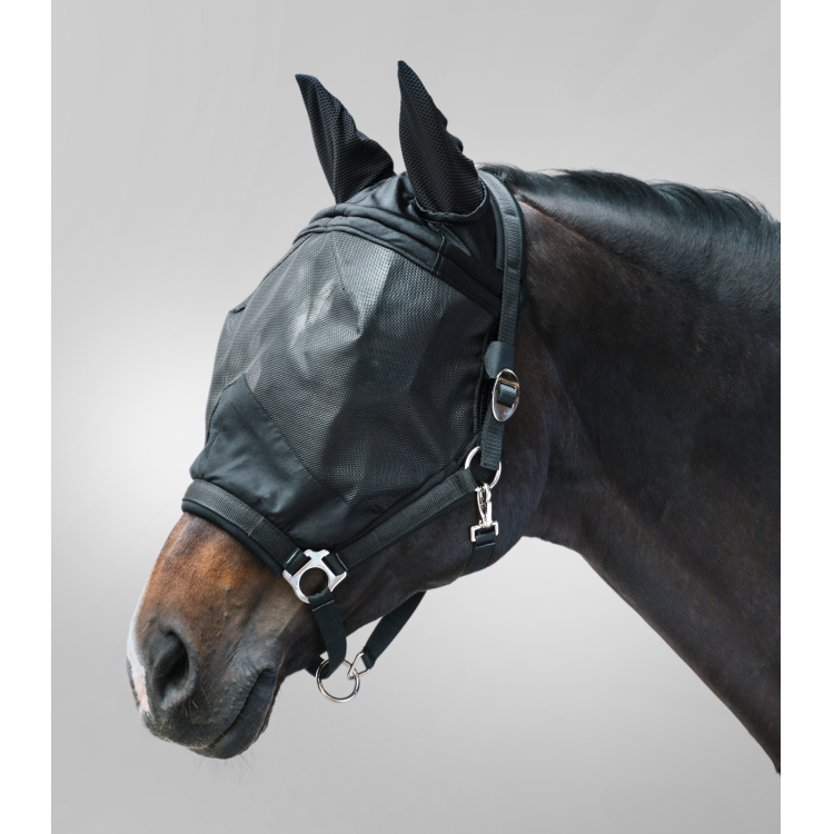 Maschera antimosche Waldhausen Premium con cavezza Maschera antimosche Waldhausen Premium con cavezza