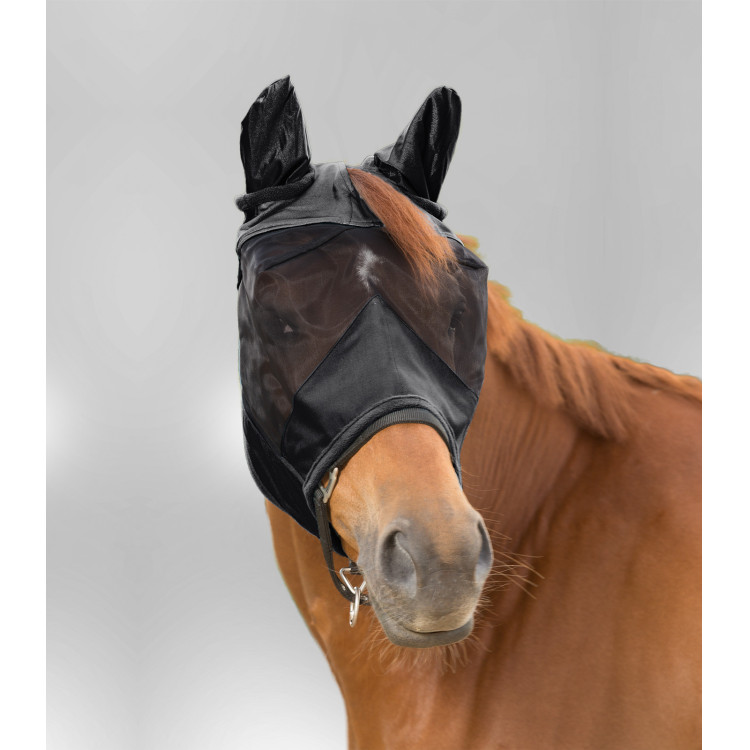 Maschera antimosche Waldhausen Premium con protezione per le orecchie Maschera antimosche Waldhausen Premium con protezione per le orecchie