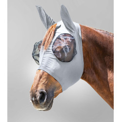 Maschera antimosche Waldhausen Puck Grigio argento Maschera antimosche Waldhausen Puck Grigio argento