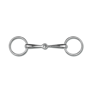 Filet a due anelli Waldhausen pony in acciaio inox Filet a due anelli Waldhausen pony in acciaio inox