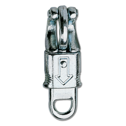 Moschettone Waldhausen anti-panico girevole