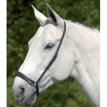 Capezzina tedesca regolabile Waldhausen S-Line Nero