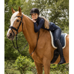 Cuscino da monta a pelo Waldhausen Soft Blu notte Cuscino da monta a pelo Waldhausen Soft Blu notte