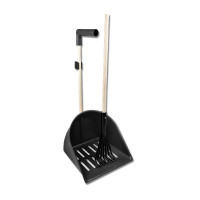 Raccoglitore per letame Waldhausen ShakerXL con rastrello Nero