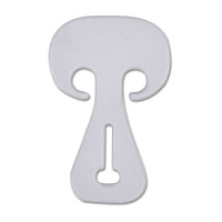 Safe-Gum Waldhausen 6 elastici con chiusure a T Grigio