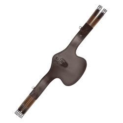 Cinghia bavetta Waldhausen in cuoio Marrone