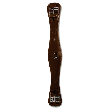 Sottopancia corto Waldhausen in cuoio con elastico Marrone