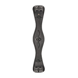 Sottopancia corto Waldhausen in cuoio Comfort Nero