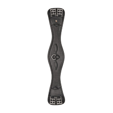 Sottopancia corto Waldhausen in cuoio Comfort Nero