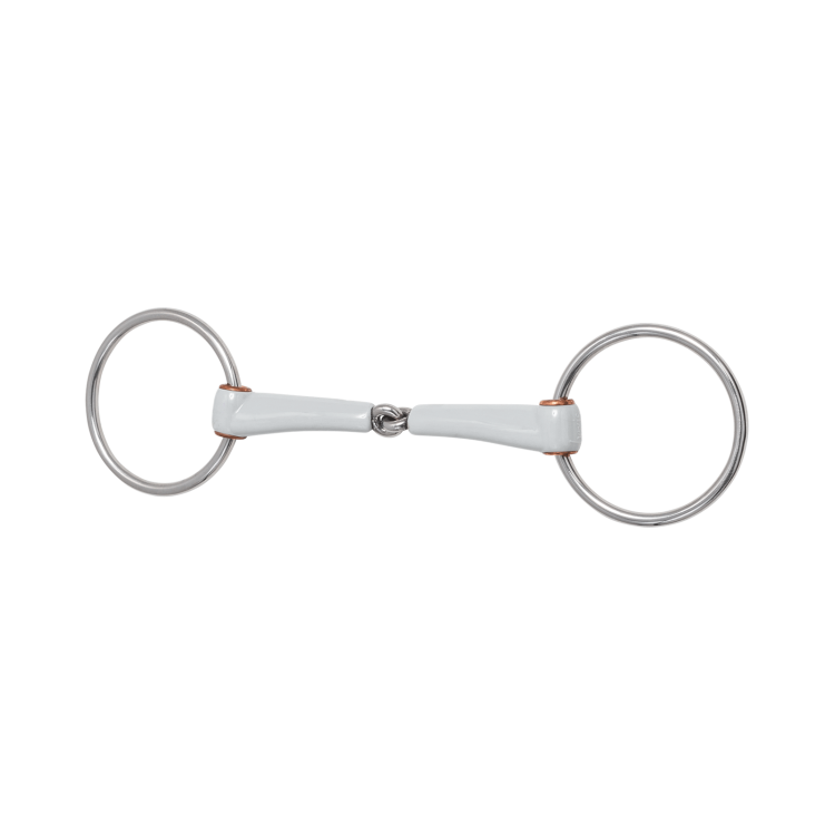 Morso a filetto Beris semplice snodo 7,5 cm