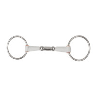 Morso a filetto Beris doppia rottura anello 7,5 cm Medio