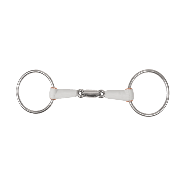 Morso a filetto Beris doppia rottura anello 7,5 cm Morso a filetto Beris doppia rottura anello 7,5 cm