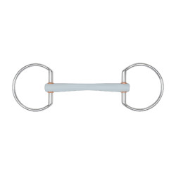 Filetto Beris a oliva con cannone Comfort sottile e anello da 7,5 cm Morbido